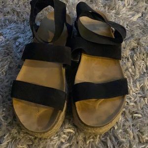 Platforms size 8! Only worn a couple times.